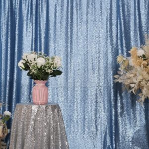 Sequin Baby Blue