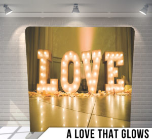 Pillow Backdrop A Love That Glows