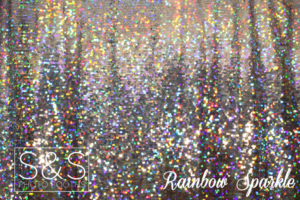 S&S Photo Booth Rainbow Sparkle