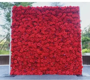 Flower Wall Red (+$150)