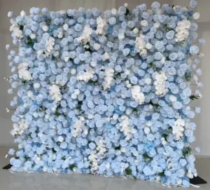 Baby Blue Flower Wall (+$150)